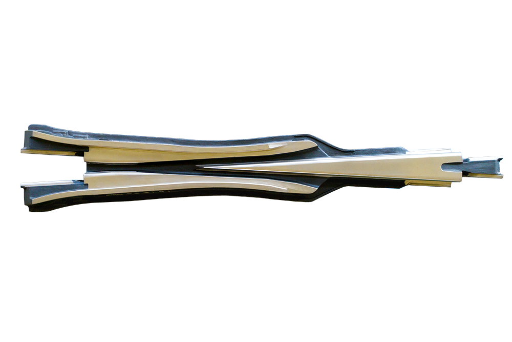 100RE-9號(hào)自護(hù)式轍叉